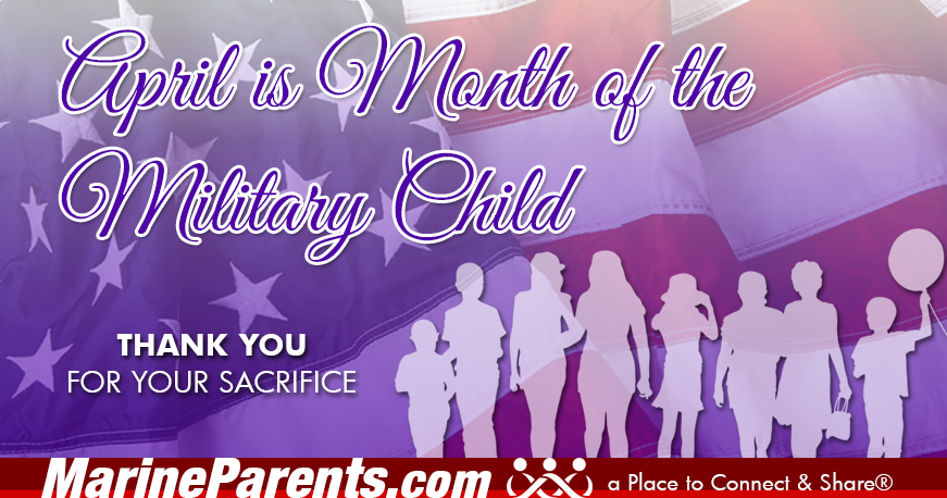 April is Month of the Military Child