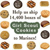 Girl Scout Cookie Shipping Campaign