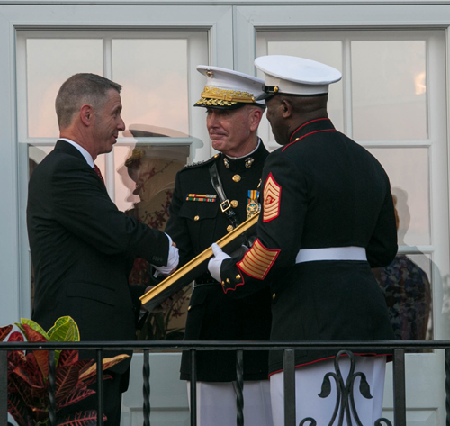 Congressman Named Honorary Marine