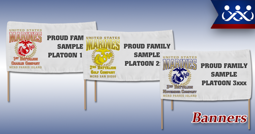USMC GRADUATION BANNERS ARE BACK!