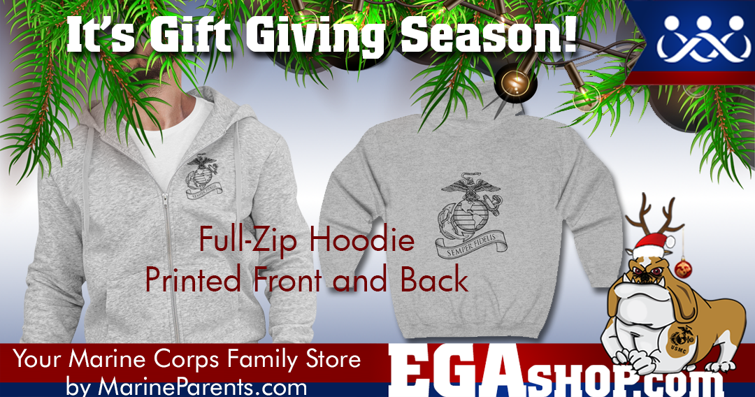 Marine Corps Full Zip Hoodies