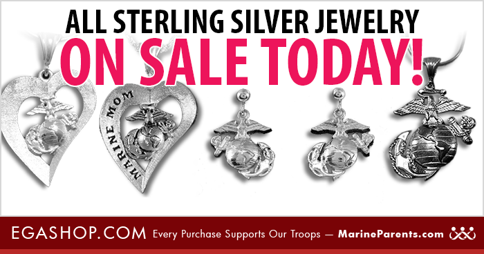 Marine Corps Sterling Silver Jewelry