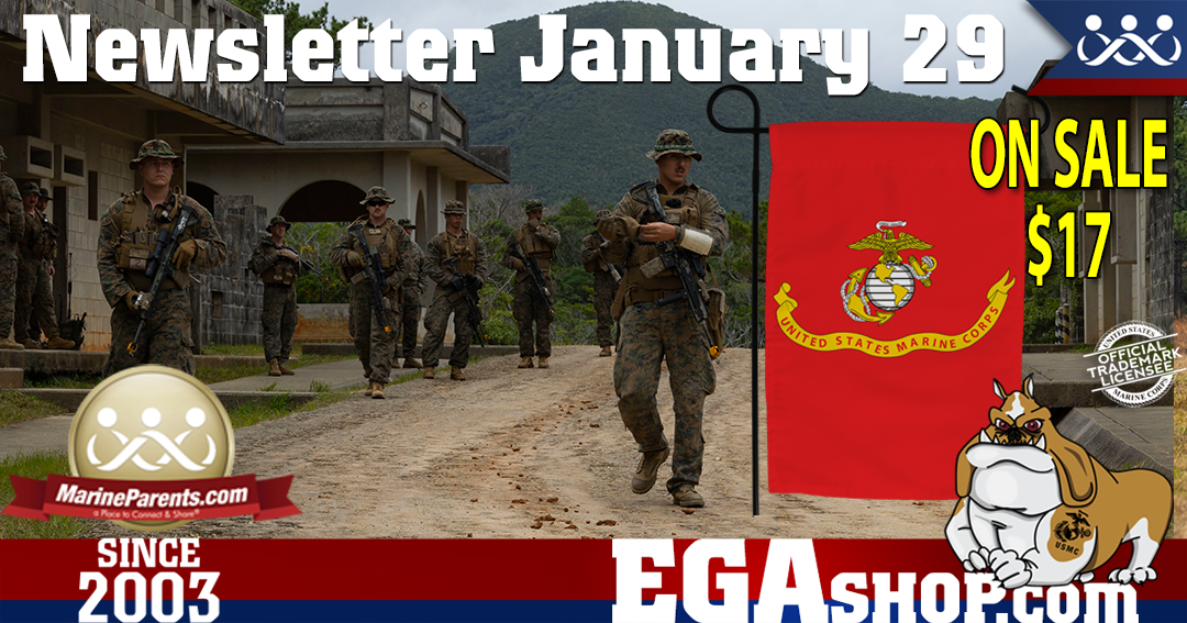 Your Marine Needs a Garment Bag! Stay informed & follow us on social media!