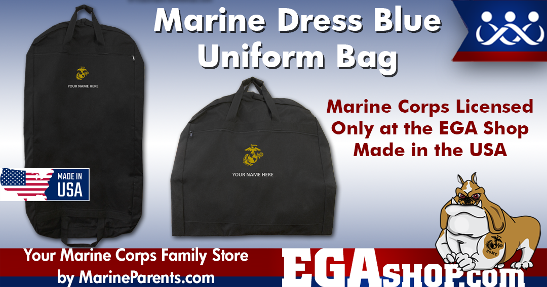 Dress Blue Uniform Bag For Marine