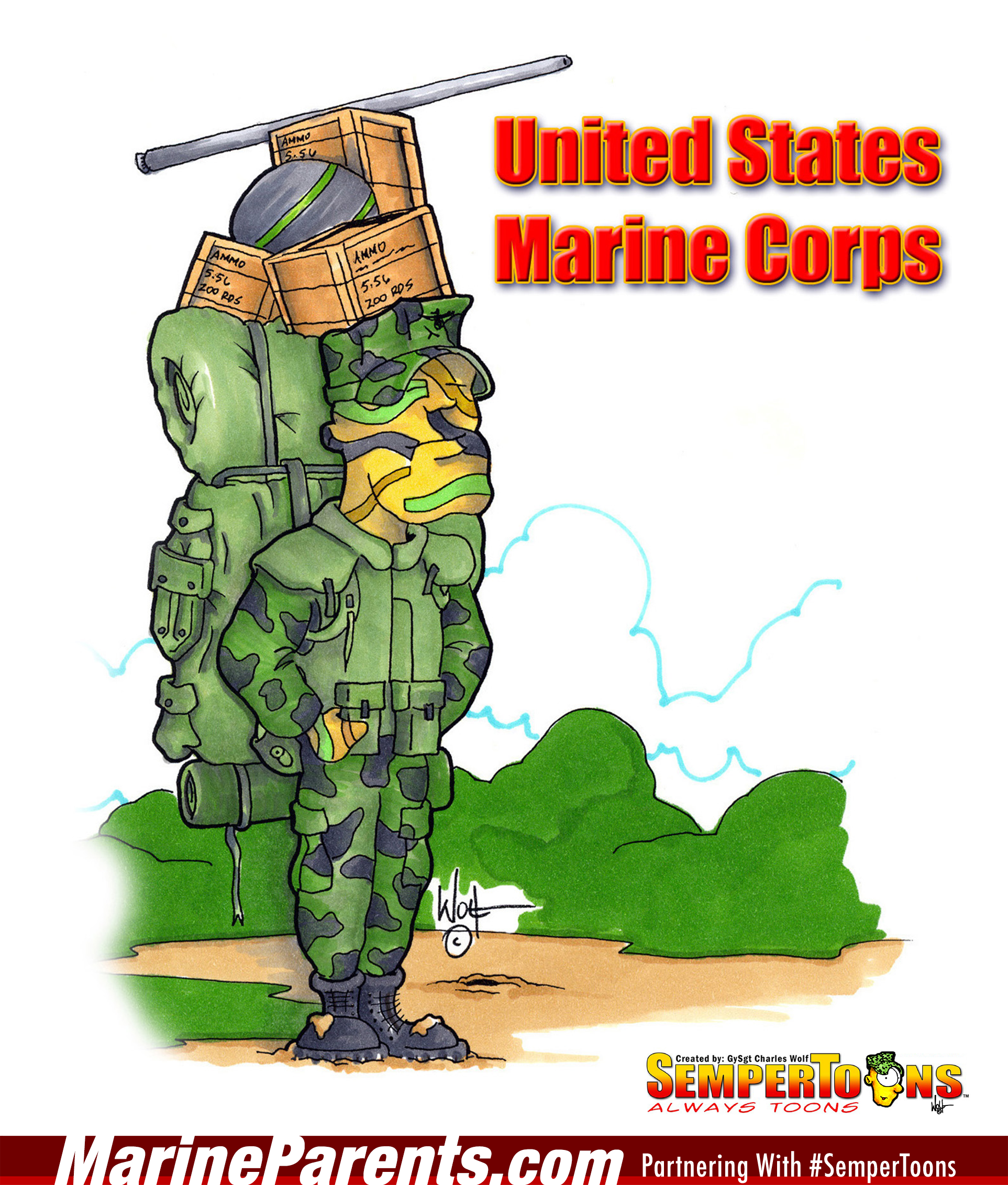 Semper Toons USMC