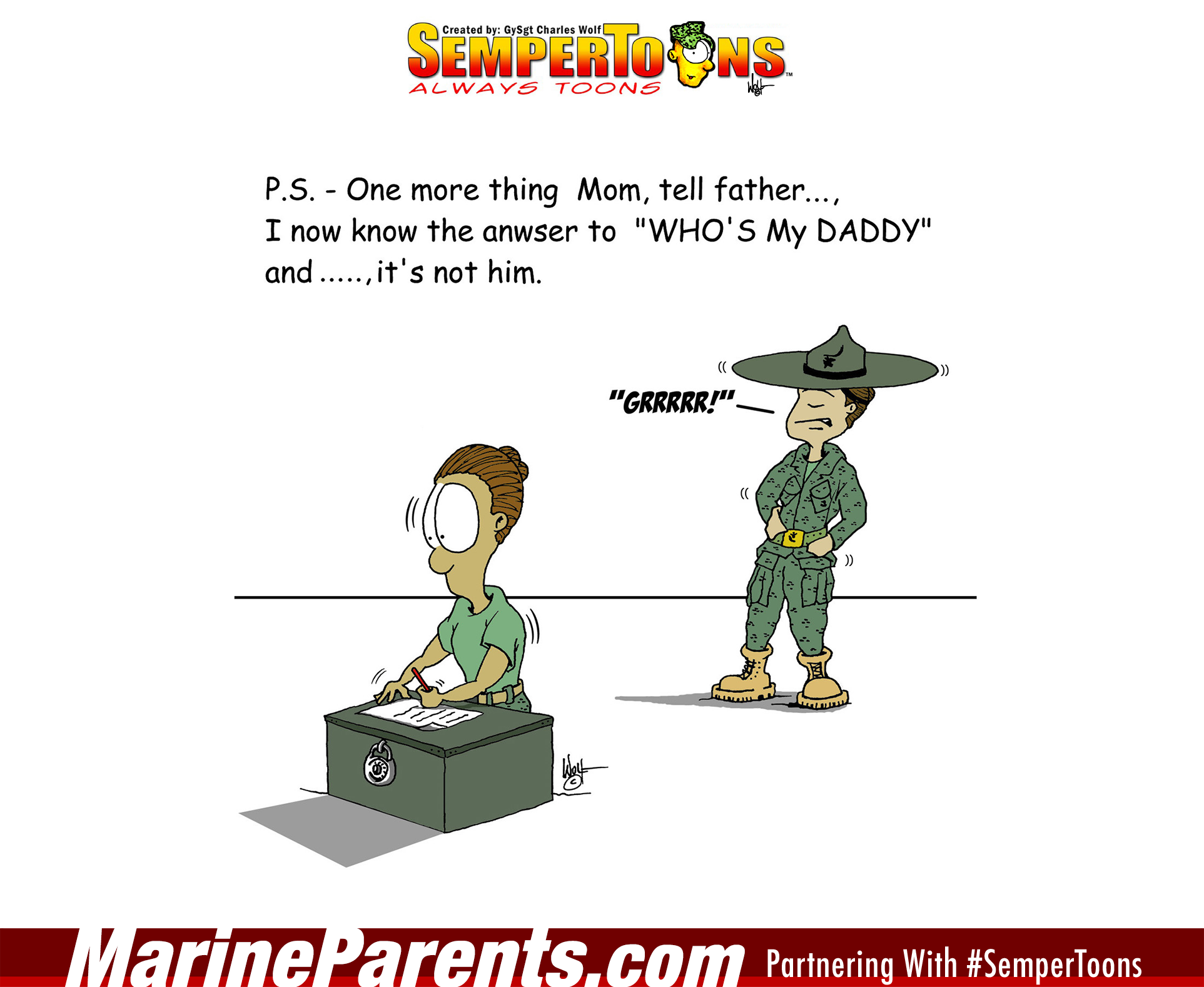 Semper Toons PS Tell Dad