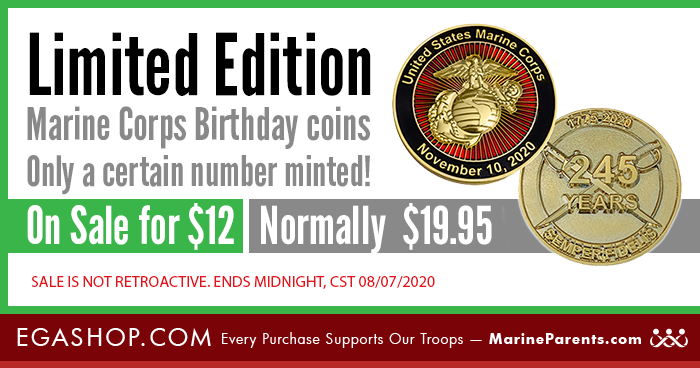 INCREDIBLE LOW PRICE ON USMC BIRTHDAY COINS!
