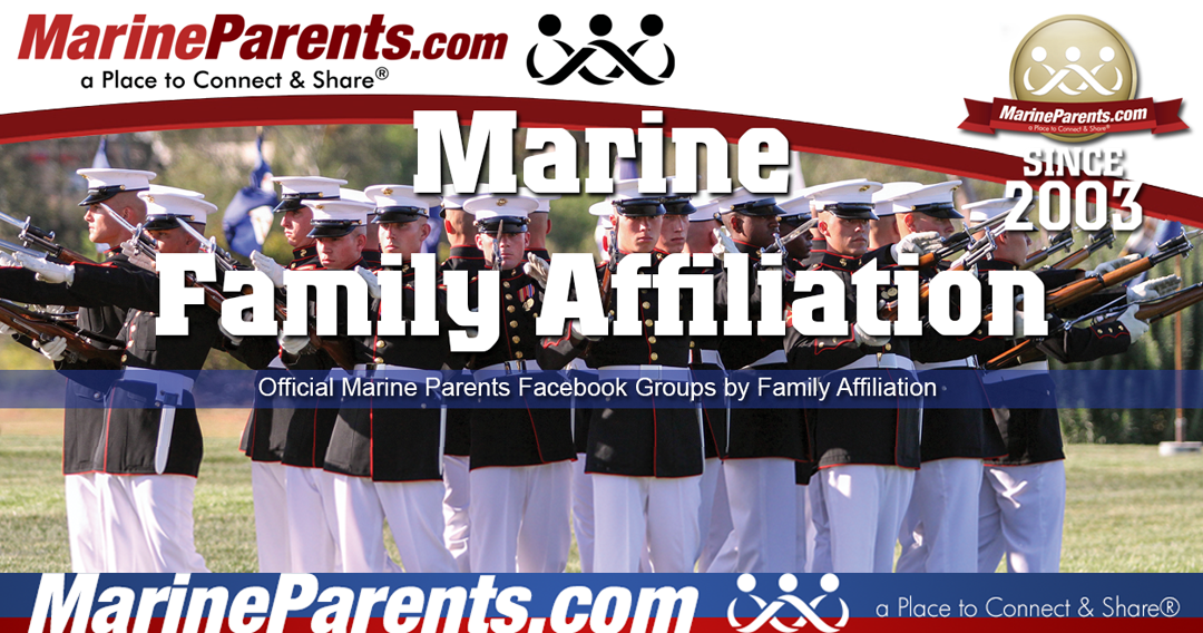 Family Affiliation Official Marine Parents Facebook Groups