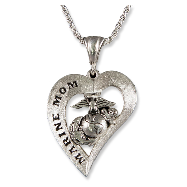 Marine Mom Necklace