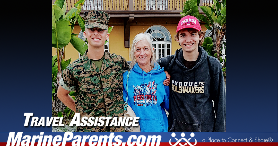 MPTA Helps Marine Mom, Cheryl, Attend Graduation