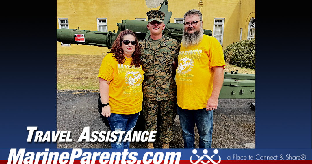 MPTA Helps Marine Parents, Laura & Jeff, Attend Graduation