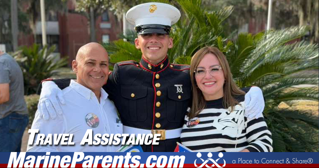 MPTA Helps Marine Parents, Rocio & Walter, Attend Graduation