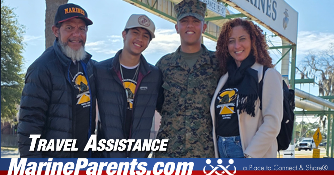 MPTA Helps Marine Mom, Wilda, Attend Graduation