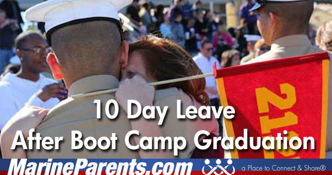 10-Day Leave After Boot Camp Graduation