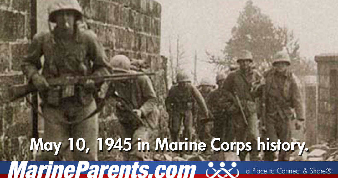 Marines March Toward Naha, Okinawa