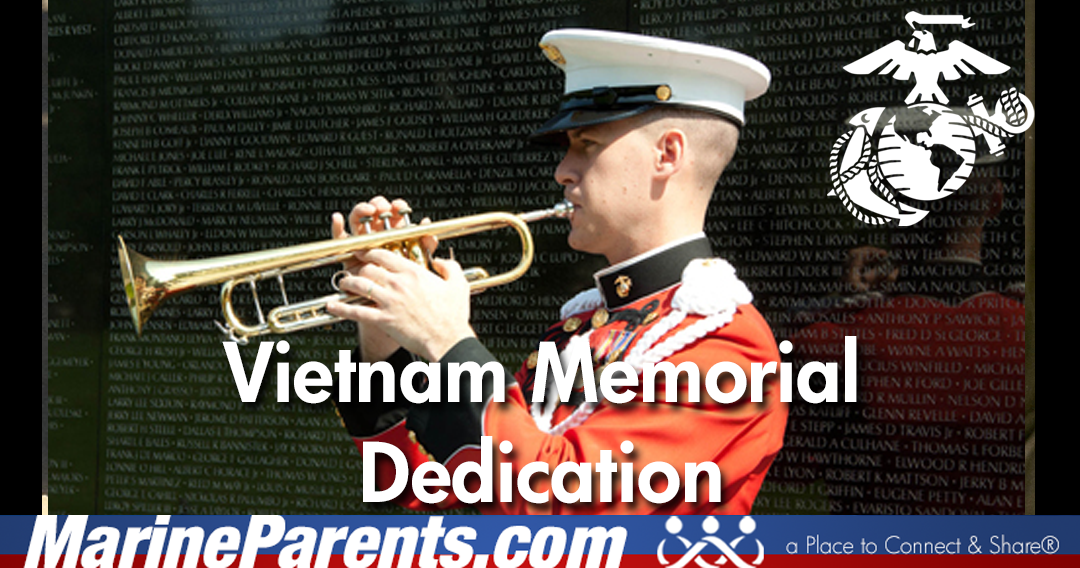 Vietnam Veterans Memorial Dedicated