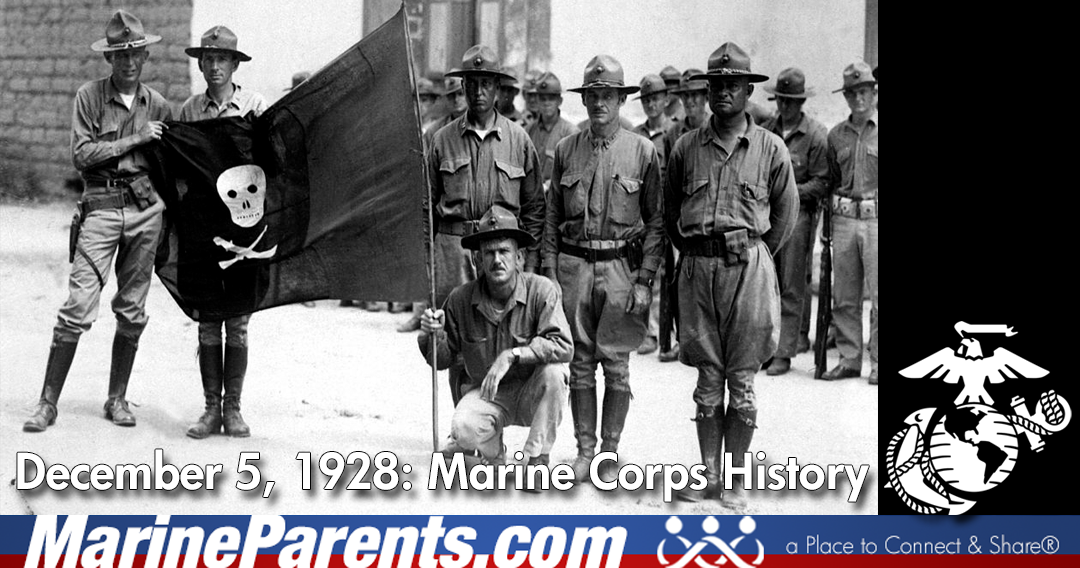 Chueylite, December 5, 1928 in Marine Corps History
