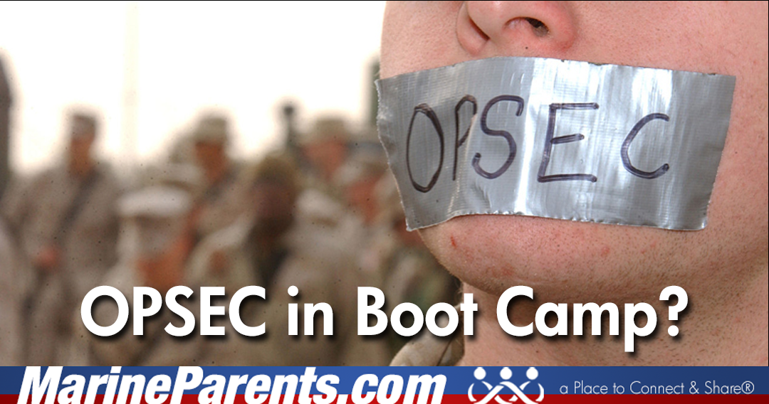 OPSEC in Boot Camp