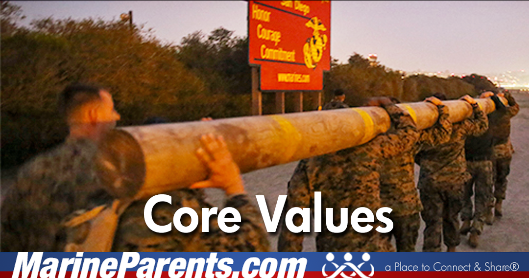 Core Values: Honor, Courage, Commitment