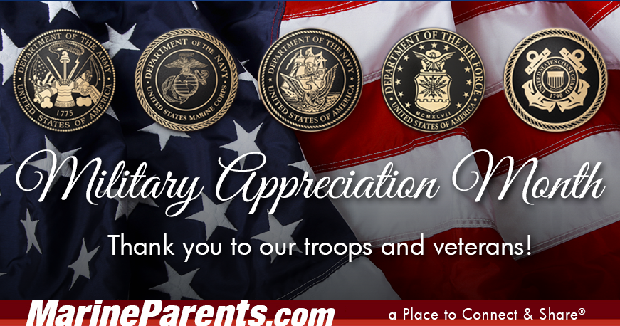 May is Military Appreciation Month!