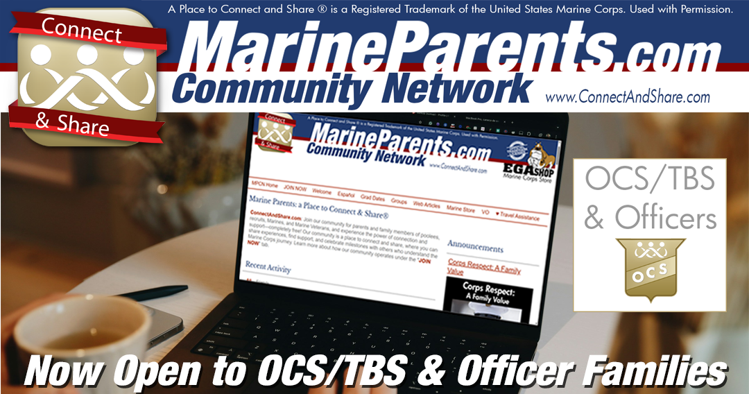 Marine Parents Community Network ConnectAndShare.com