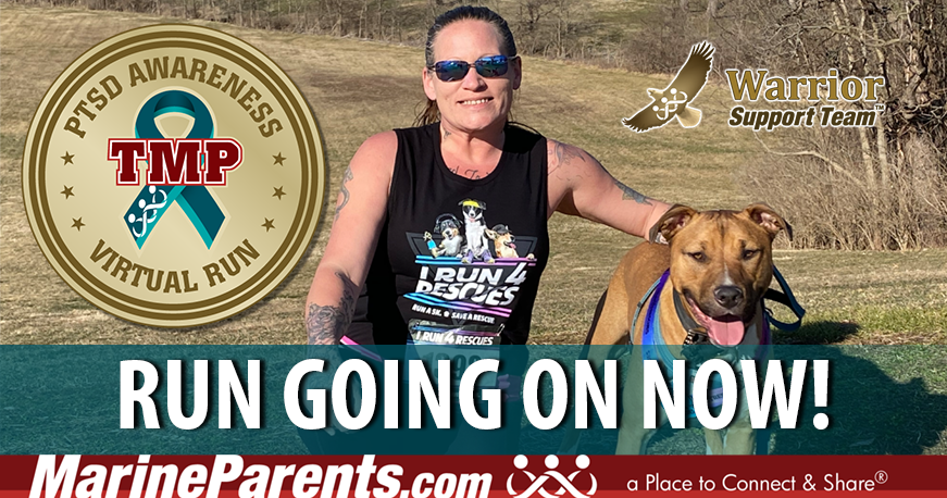 June Virtual Run Going on NOW for PTSD Awareness