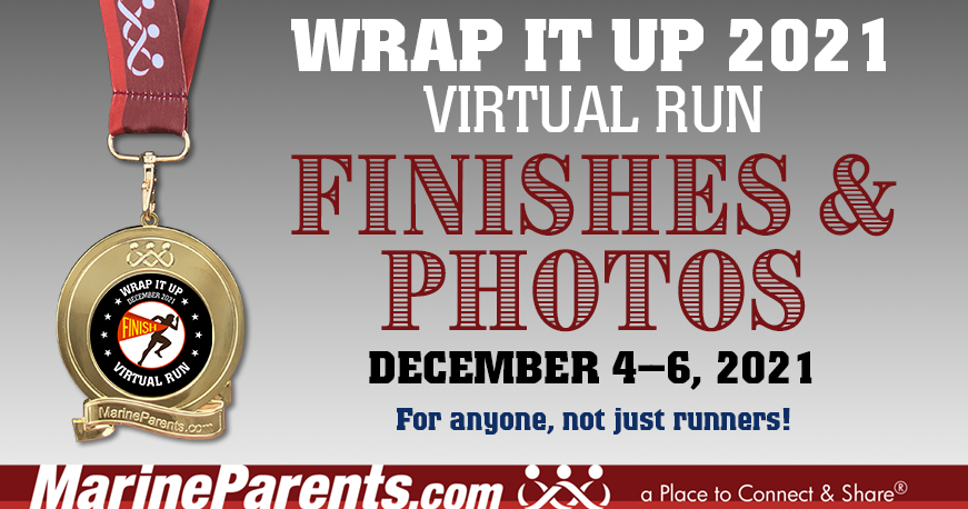 Wrap It Up 2021 Virtual Run Photos & Finishes