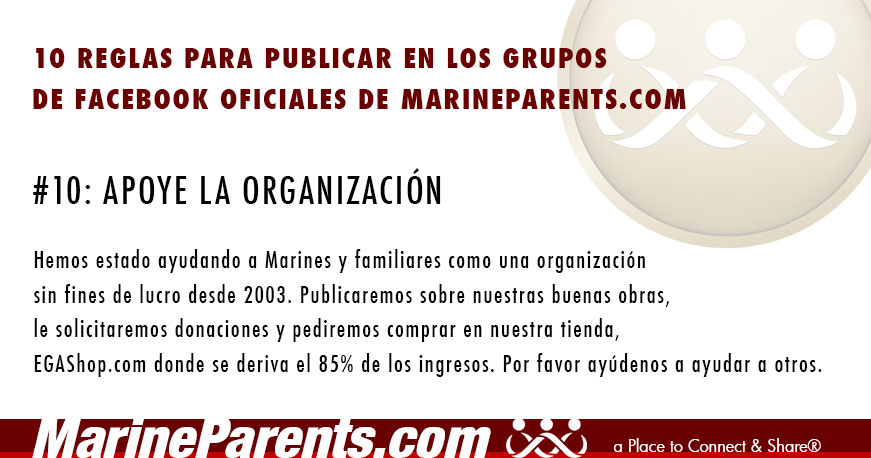 MarineParents.com Reglas # 10