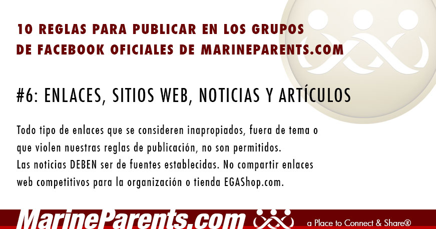 MarineParents.com Reglas # 6