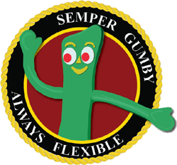Semper Gumby Exclusively at the Marine Parent Eagle Globe and Anchor EGA Store
