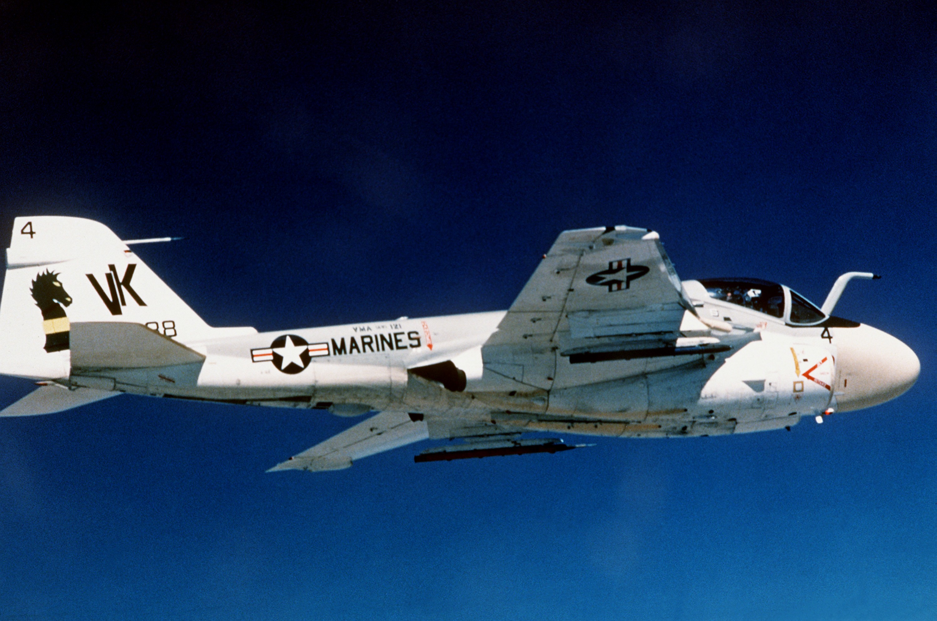 A-6E Intruder Departed from Marine Corps Service