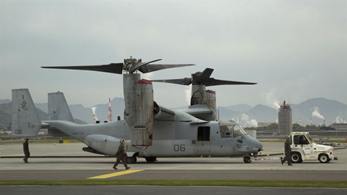 V-22 Osprey Makes its Debut