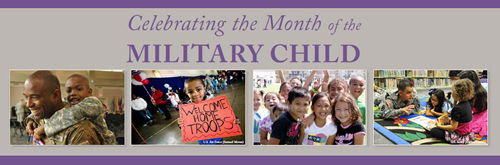 April is the Month of the Military Child