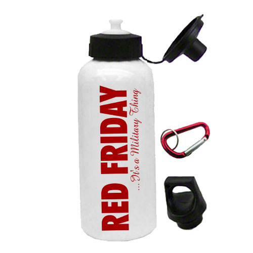 red friday waterbottle