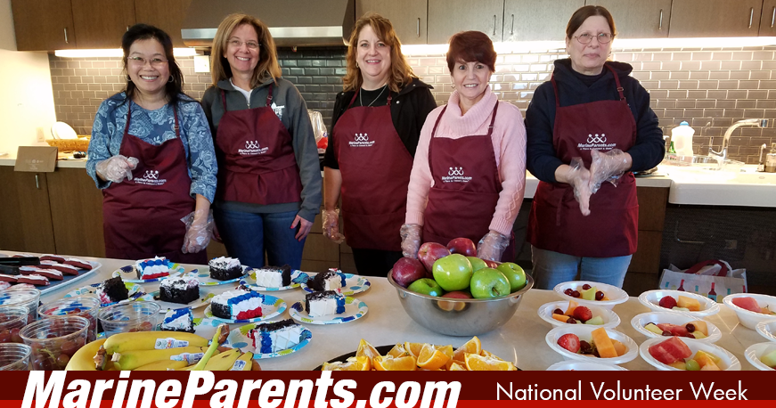 2016 MarineParents.com Volunteer Statistics