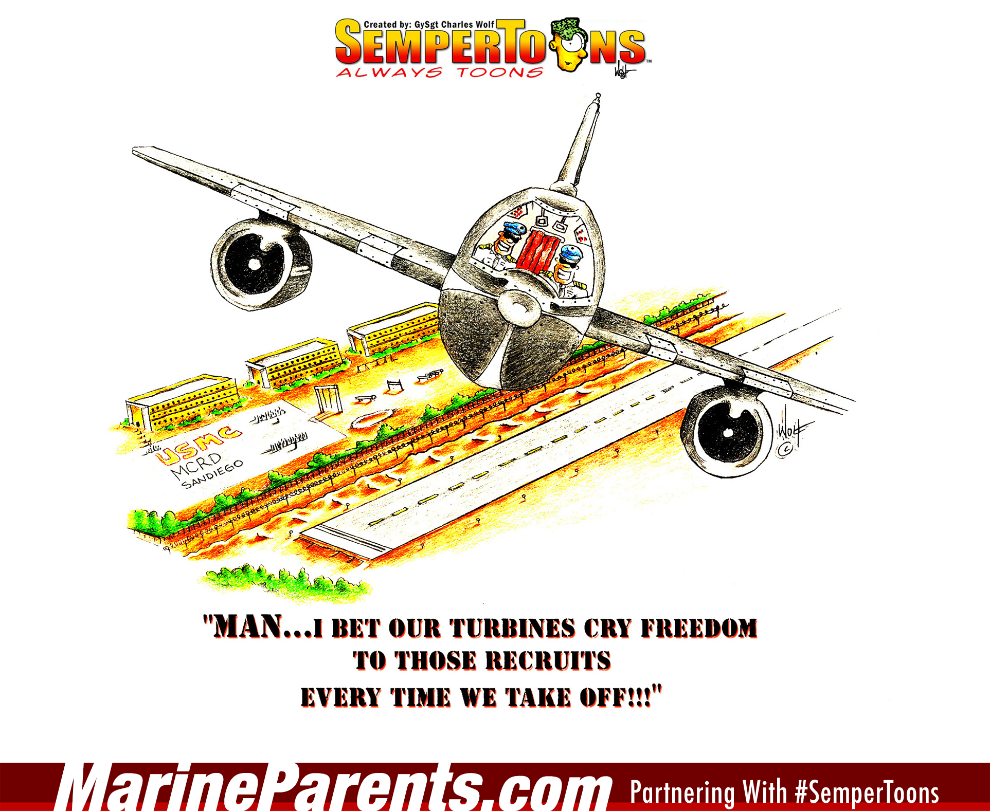 SemperToons Turbines Cry Freedom